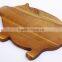 kitchen acacia wood animal shaped cutting board