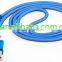 Tangle Resistant Aluminum Mesh Braided Micro 5 pin USB Charger Cable for Samsung