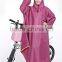OEM factory fashion women bycicle raincoat poncho