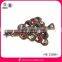 Wholesale America popular diamante metal Christmas tree hair clips