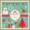 2016 Handmade christmas card new year greeting card printing