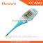 Big lcd screen digital thermometer, flexible tip digital thermometer