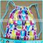 Super cool colorful Leopard design Fashion beach towel tote bag