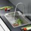 New Premium 32" Handmade Top Mount Single Bowl Drop-In 16 Gauge Stainless Steel Kitchen Sink