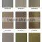 Eco-friendly Microfiber leather for modern sectional sofa in red, orange, green, silver and etc