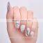 Fashion Nail Sticker Beauty Marble Pattern Transfer Nail Art Foils Stickers Tips