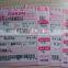 Professional Design Thermal Film Ticket Custom Printed
