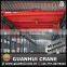 steel factory electric double beam wheel overhead crane