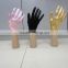 Short Shiny Stretch Satin Bridal Gloves