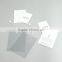 Wholesale New Plastic Paper Hangtag With String for Shirts,Clothing