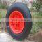 13 inch solid rubber wheel 13x3.50*8 for hand trolley hot