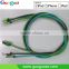 2016 high quality double micro colorful artificial leather USB data Cable