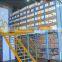 industrial warehouse storage multi-tier racking and shelving