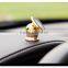Small size 360 degree rotation strong magnetic mobile phone car holder with retail package OEM