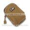 Khaki Outdoor Running Sport Armband Wrist Bag for 4.3 inch Gym Mobile Phone Arm Holder