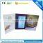 Promotional lcd video brochure card/lcd brochure
