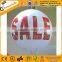 smile face inflatable helium balloon for advertising F2059