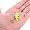 30Pcs Assorted Mixed Color Fishing Lures Metal Spinner Spoon Sequins Hook Hard Bait Tackle