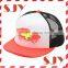 china wholesale short brim custom child hip hop cap