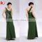 unique elegant olive green maxi evening chiffon dresses evening dresses in istanbul
