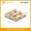 UPS Wood free paper sticky note cube with wooden pallet for promotion