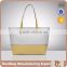 CC2025A-Europe design classic style women gender two tones PU tote bags
