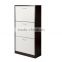 China supplier tall shoe cabinet with three doors
