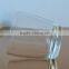 Clear glass tumbler