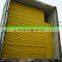 PVC Coated Temporary Fence with 75X100mm Mesh Hole and Yellow Color for Canada