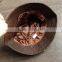 waterproof PU brown bucket hat