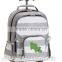 Rainbow stripe backpack set