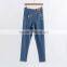 Womens Hole Embroidered Pant Jeans Wholesale Price Denim Trousers