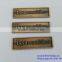 furniture label, custom metal logo, metal nameplate with high lighted logo metal plaque logo sign