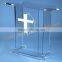 new styles Acrylic lectern Stand with RGB led lights