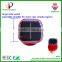 solar led flashing warning road safety light