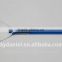 Hot sale pro wholesale cute blue fan cosmetic brush,blue wooden handle make up brush