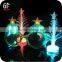 Christmas Party Decoration Christmas Tree Shaped Flashing Led Sunglasses