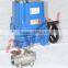 ANSI electric thread explosion-proof high pressure ball valves AC380V