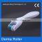 skin derma roller micro needle therapy stainless pins changeable heads derma roller 600 needles with the lowest price in China