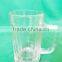 425 ml glass water cups with handle