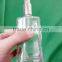 90 ml clear perfume bottles with pump sprayer and outer caps