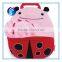Leopard printed coral fleece kids bathrobe