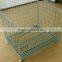 galvanized wholesale folding metal turnover basket