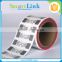 4" x 1" Alien H3 9662 chip RFID Labels, 3" core inlay tag roll, rfid uhf antenna for document tracking