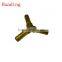 brass marterial ,brass y type hose barb 1/4',5/16',3/8',1/2', y type brass fittting