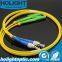 Optical Fiber Jumper Cable FC to E2000A Duplex Sm Yellow
