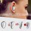 New items 2017 jewelry diamond mini bluetooth earbuds earphone same Airpods