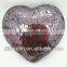 Gift Set Crackle Mosaic Iridescent Glass Hearts