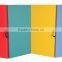 Mixed 4'x10'x2" Thick Folding Panel Gymnastics Mat Gym Fitness Exercise Mat