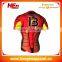 Hongen apparel Wholesale Sublimated High Quality Fiji raglan sleeve rugby Jersey